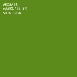#5C8A1B - Vida Loca Color Image